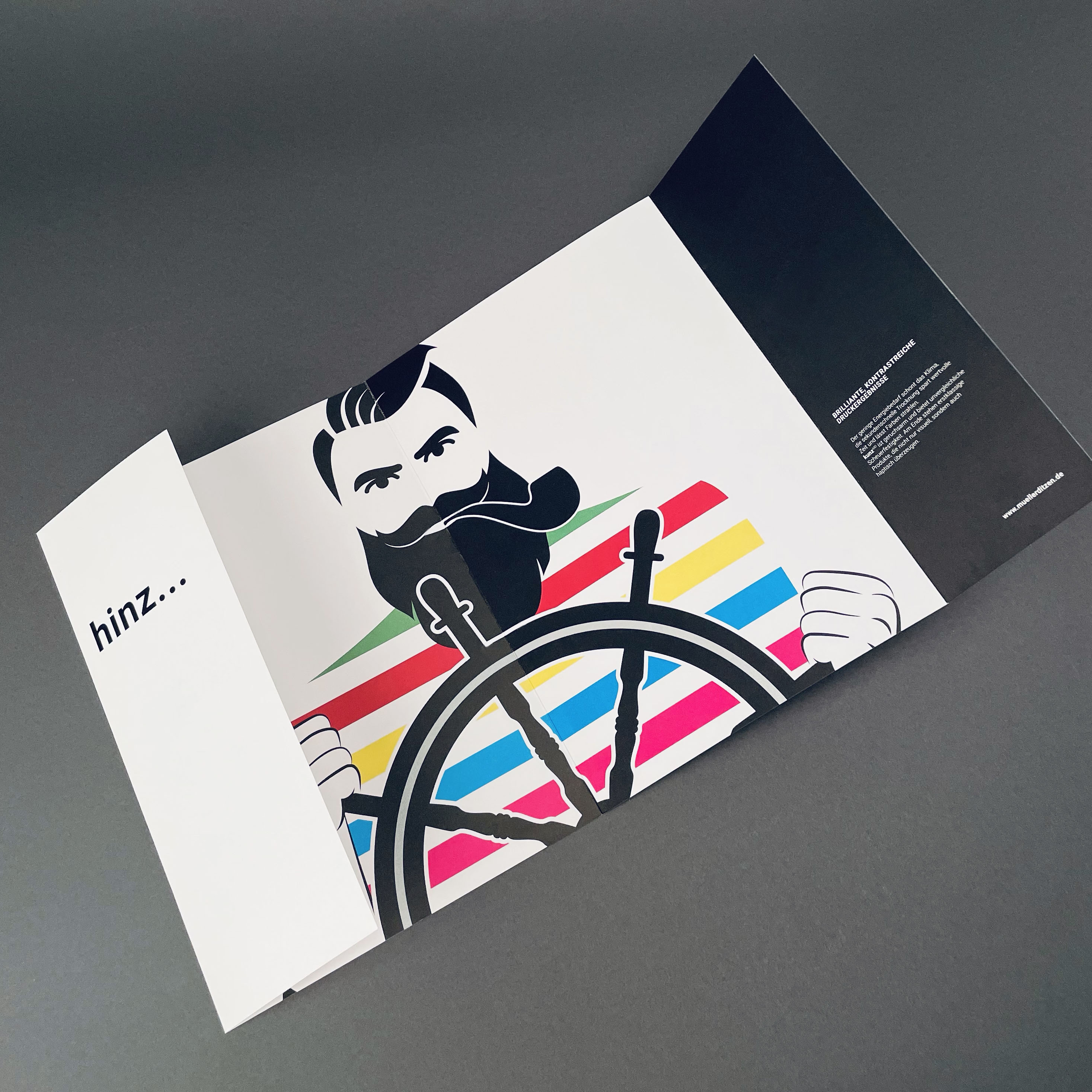 Klappenfolder – Beilage